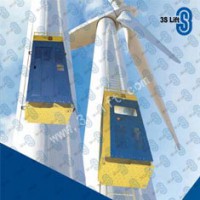 3S Lift齒輪齒條式塔筒升降機(jī)，風(fēng)電塔筒升降機(jī)圖片1